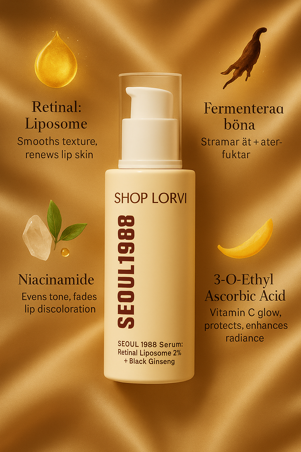 Shop-Loravi™
- Serum : Retinal Liposome 2% + Black Ginseng
