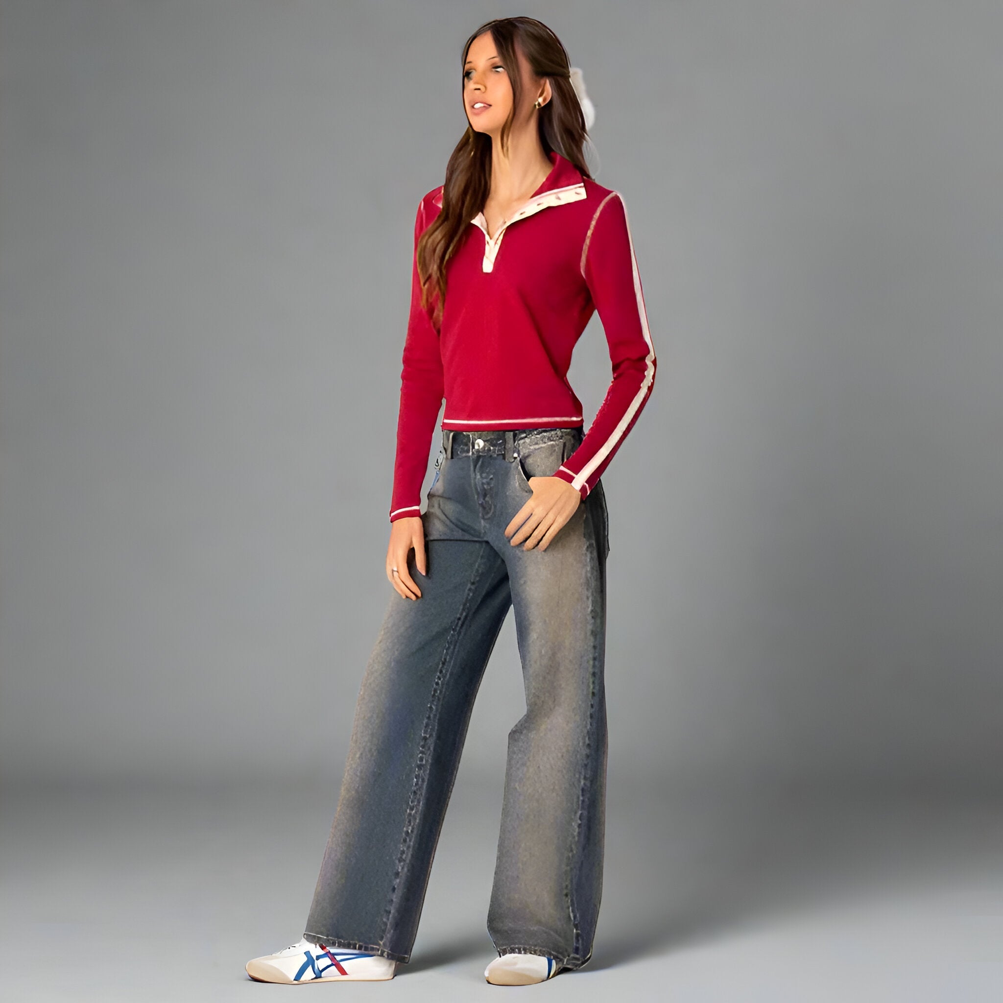 SARA™ | LOW-RISE JEANS